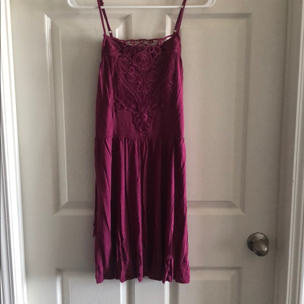 Maroon/Purple Dress